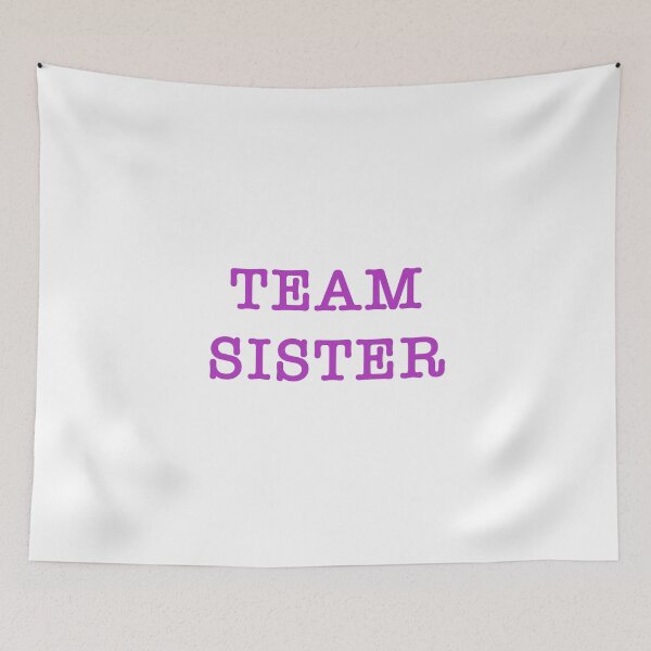 Item preview, Team Sister - Sister Sweet Siblings Little Sister Brother Baby Birth Pregnancy Happy Mother German designed and sold by DOM-Shop.