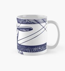 Vintage Airplane - Born to Fly Mug
