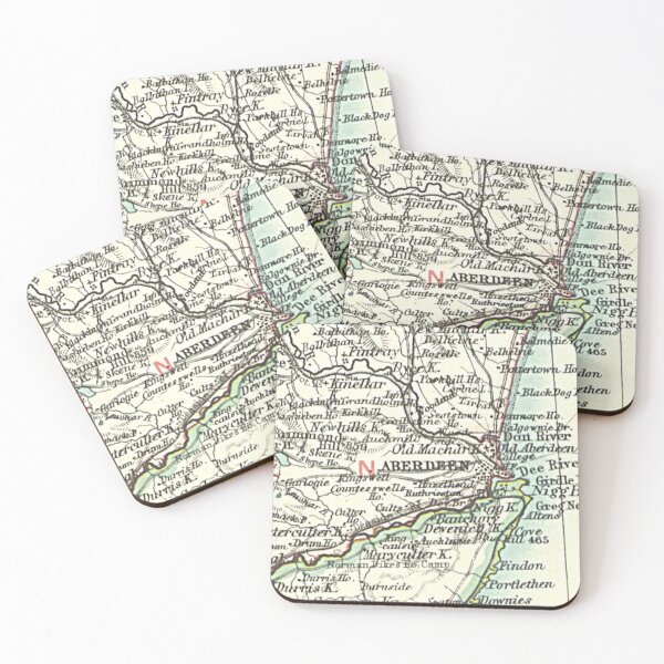 Item preview, ABERDEEN & surrounding area map 1899 designed and sold by yourscotland.