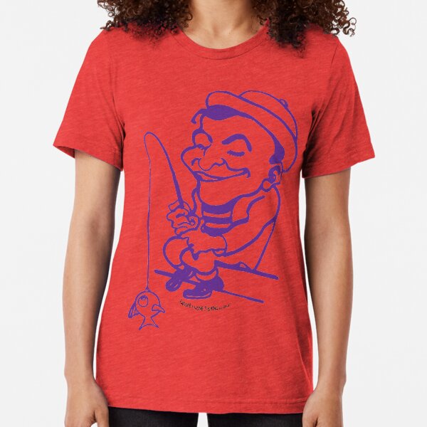 Goober Gone Fishing Tri-blend T-Shirt