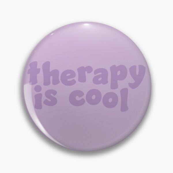 Item preview, Therapy is Cool Purple designed and sold by Gold Star Creative.