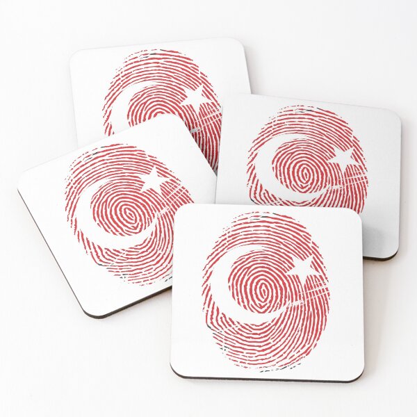 Item preview, I am Proud Turkish from Turkey Fingerprint designed and sold by ArtOneDesign.
