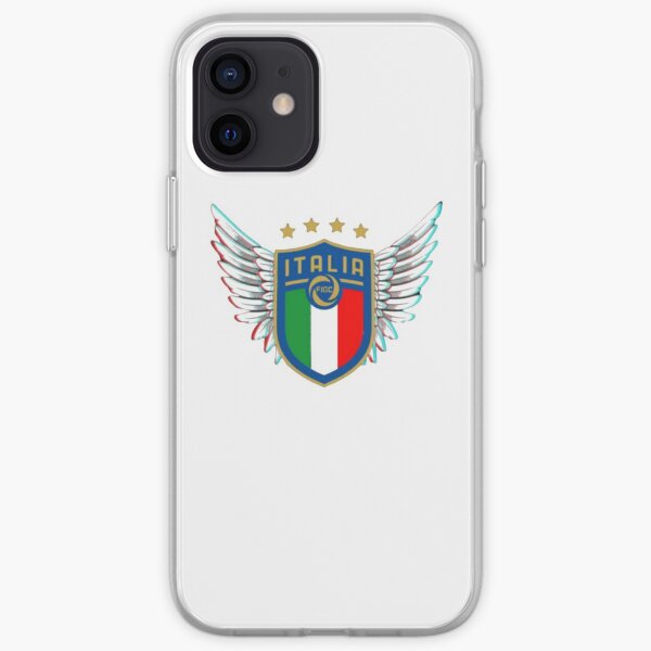 T-shirt Italy European Flag Football Soccer Mediterranean Rome Republic Italian Men - Italia National Team TA_00298 iPhone Soft Case