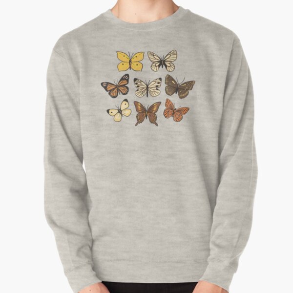 Butterflies Pullover Sweatshirt
