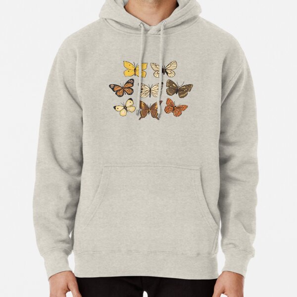 Butterflies Pullover Hoodie
