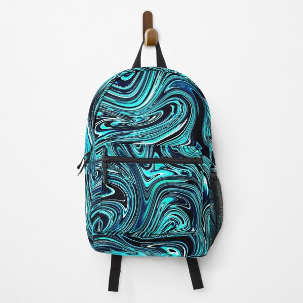 Item preview, Glossy Marble with Turquoise Color designed and sold by Flydea.