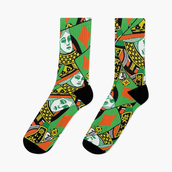 Item preview, Queen Green & Orange designed and sold by ArtofDissent.
