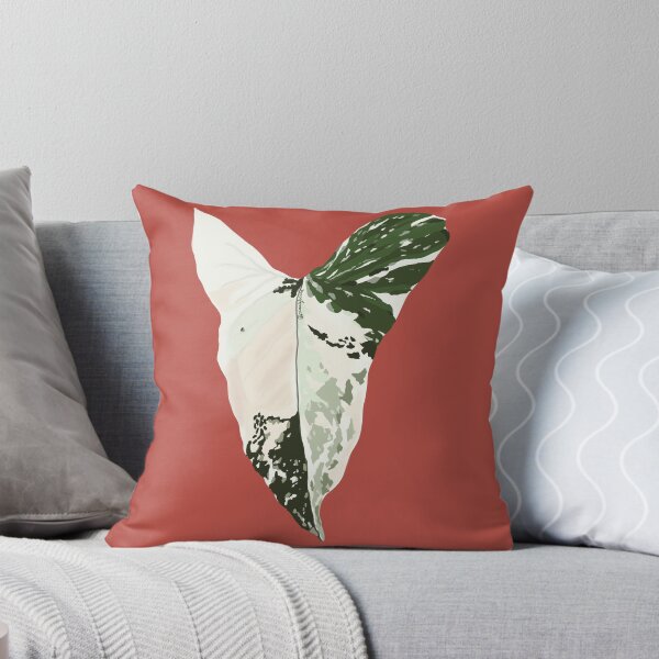 Item preview, Syngonium Variegata Leaf Leaf Art Print designed and sold by plantificant.