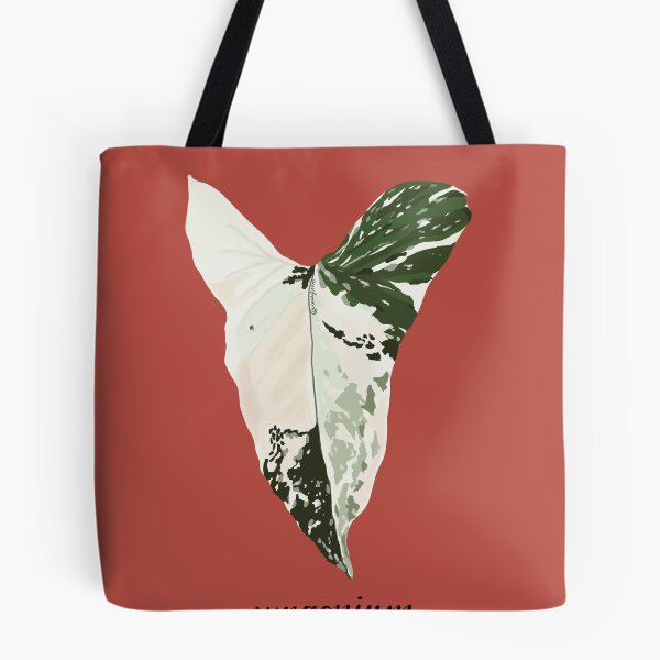 Item preview, Syngonium Variegata Leaf Leaf Art Print designed and sold by plantificant.