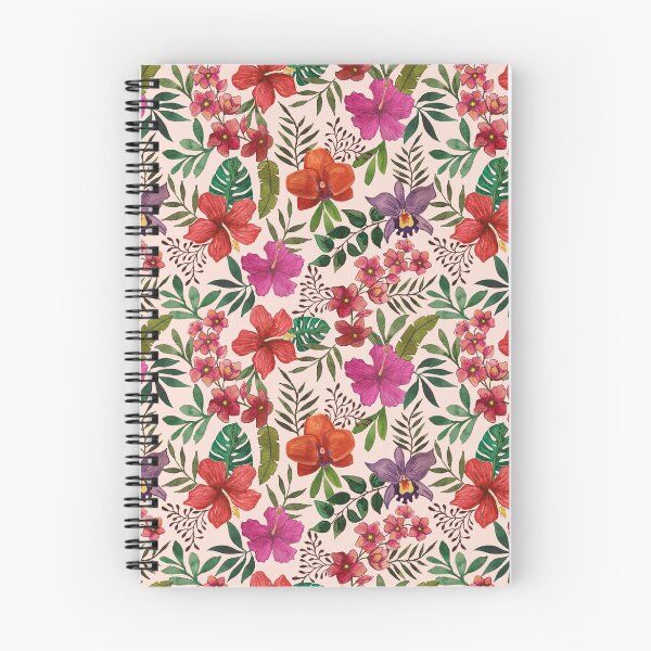 Item preview, Pink Tropical Flower Pattern designed and sold by Lauren Ullrich.