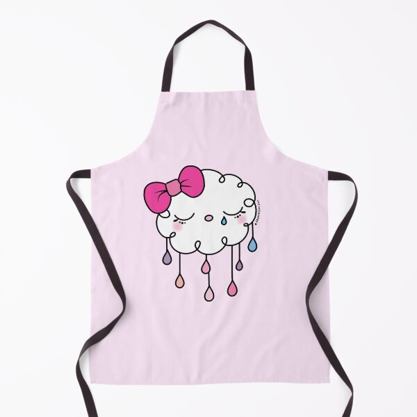 Item preview, sad cloud raindrops, crying cloud, cute kawaii cloud rain designed and sold by princessmi-com.