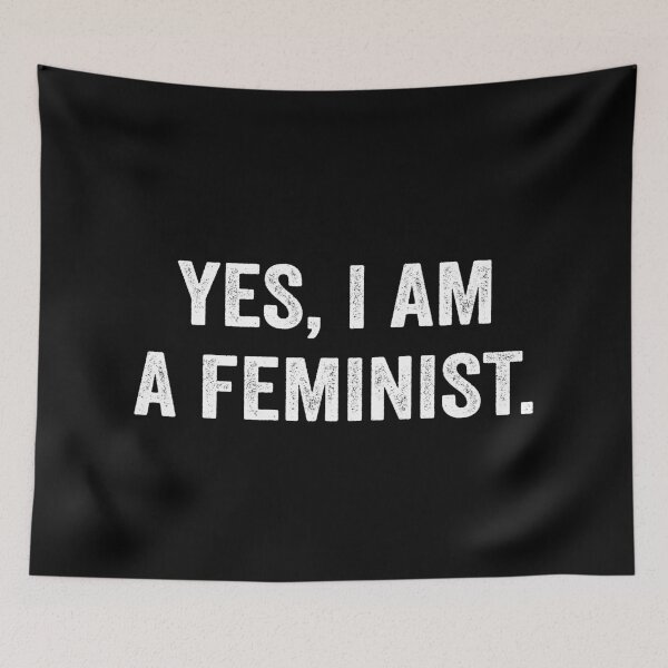Item preview, Yes i am a feminist designed and sold by FranFornix.