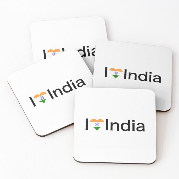 Item preview, I LOVE INDIA India Asia Indian Hindi Asians Indian Food Bollywood Southeast Asia designed and sold by DOM-Shop.