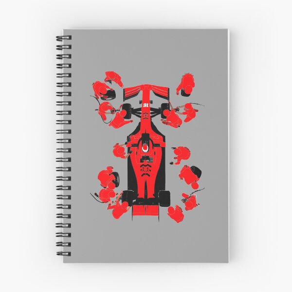 Item preview, Ferrari Pit stop cartoon  designed and sold by classicdshop.