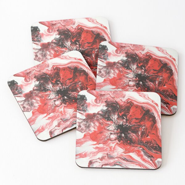 Item preview, Red, Black, White Liquid Art designed and sold by shortyblondey.