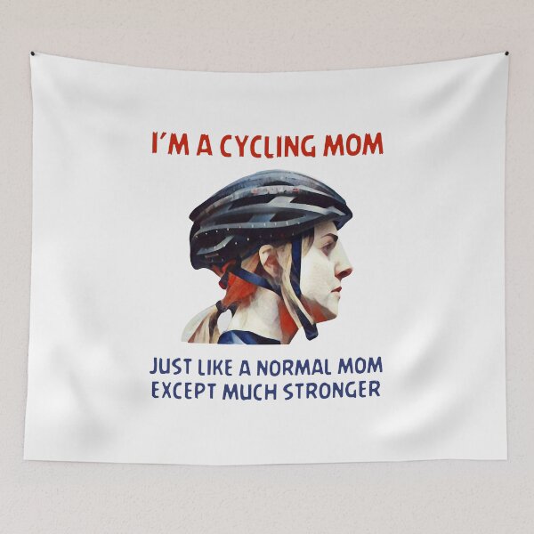 Item preview, I'm Cycling Mom Just Like A Normal Mom Except Much designed and sold by Tuckerstyle.
