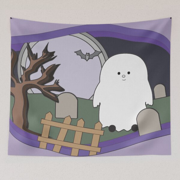 Item preview, Friendly Ghost designed and sold by theawkwardsloth.