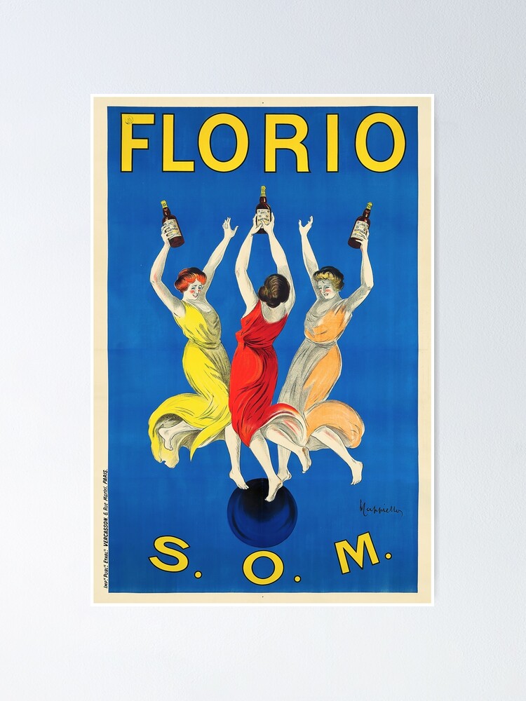 アート・デザイン・音楽 Cappiello The Posters Leonetto Cappiello Exhibition, Orginal Vintage Poster - Authentic