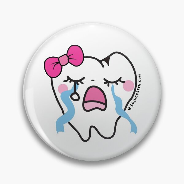 Item preview, crying tooth cartoon  designed and sold by princessmi-com.