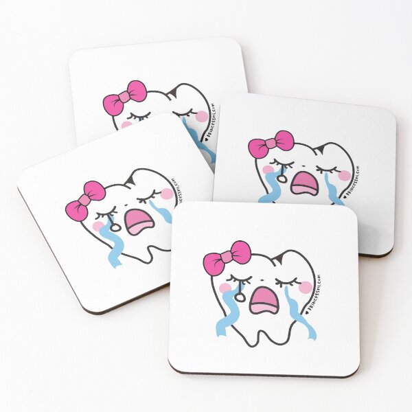 Item preview, crying tooth cartoon  designed and sold by princessmi-com.