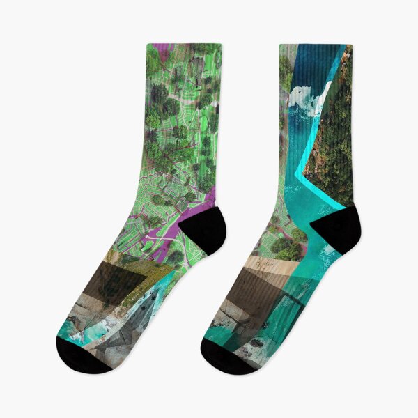 Item preview, the disaster city in landscape architectural ecopop collage designed and sold by jorgelebeau.