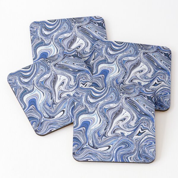 Item preview, Blue Wave Marble designed and sold by Flydea.