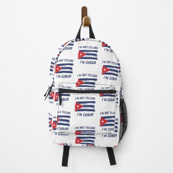Item preview, I'm Not Yelling I'm Cuban | Cuba Flag designed and sold by Anton Ashraf.