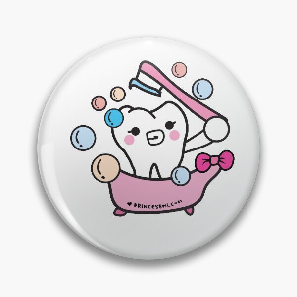 Item preview, clean tooth toothbrush, cartoon   designed and sold by princessmi-com.