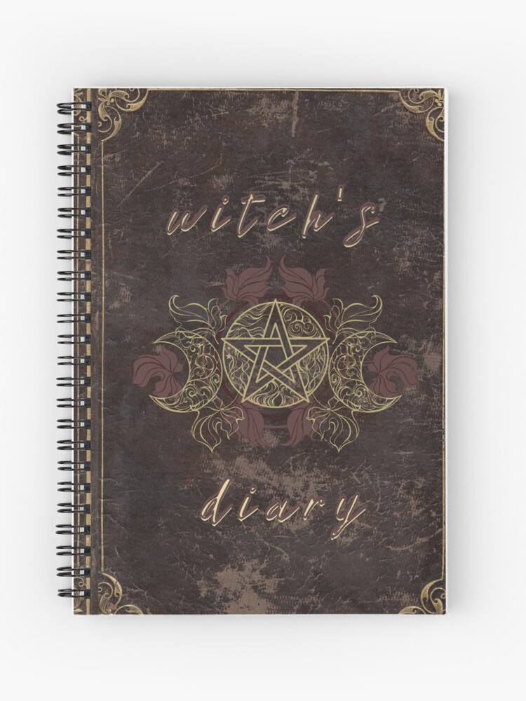 Cuaderno de espiral «Grimoire | Diario antiguo | Libro de hechizos, Brujería»  de shopdokidoki | Redbubble