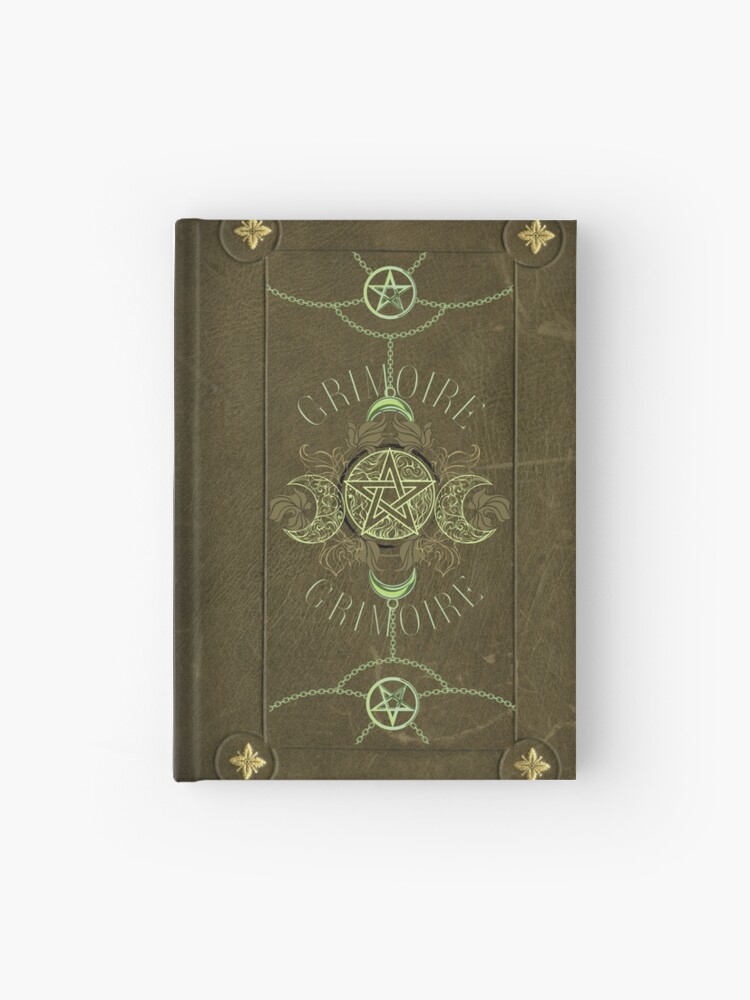 Cuaderno de tapa dura «Grimoire | Diario antiguo | Libro de hechizos,  Brujería, Wicca» de shopdokidoki | Redbubble