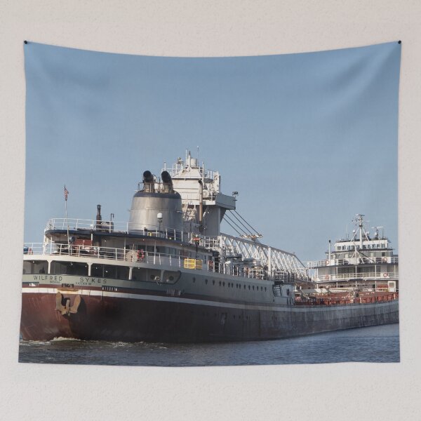 Item preview, Wilfred Sykes Lake Freighter designed and sold by HeuringGallery.