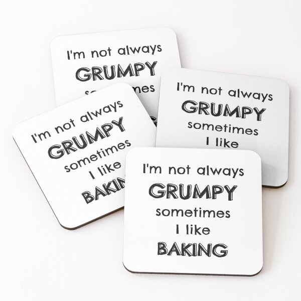Item preview, I'm not always grumpy sometimes I like baking designed and sold by TheGreenGoat.