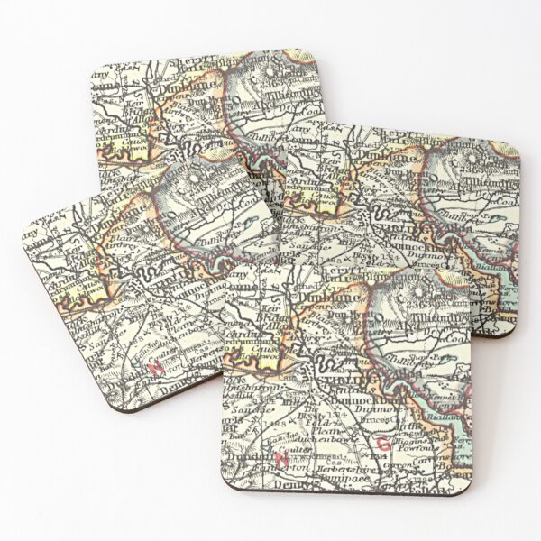 Item preview, STIRLING & surrounding area map 1898 designed and sold by yourscotland.