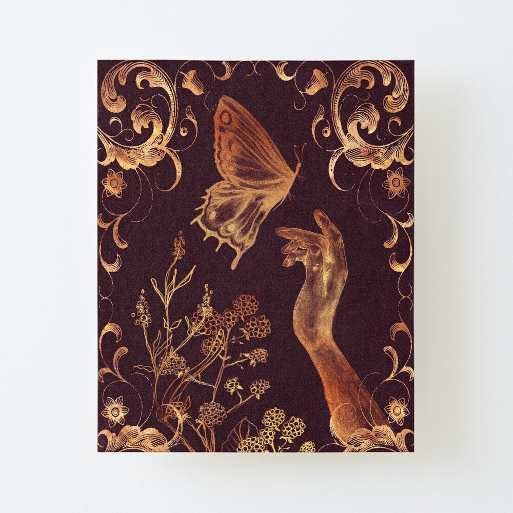 Gold Butterflies Collection, Gold Glitter Butterfly By Old Continent Design