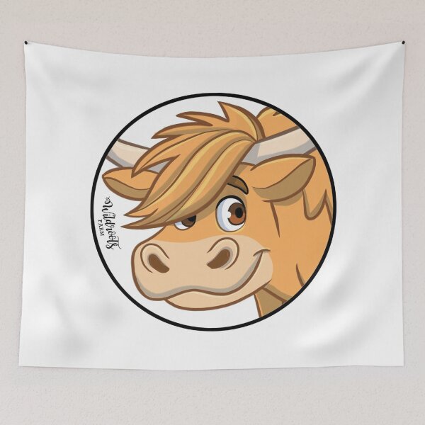 Item preview, Thor the Bull designed and sold by WildrootsFarm.