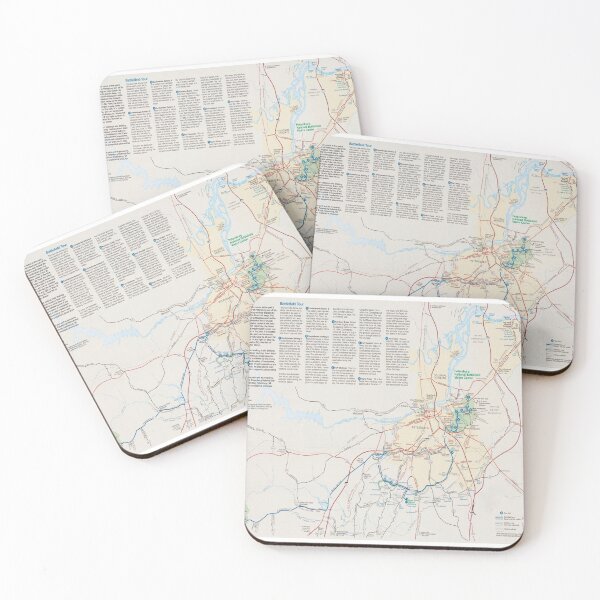 Item preview, Petersburg National Battlefield Map (2003) Virginia Civil War Battle Park Atlas designed and sold by BravuraMedia.