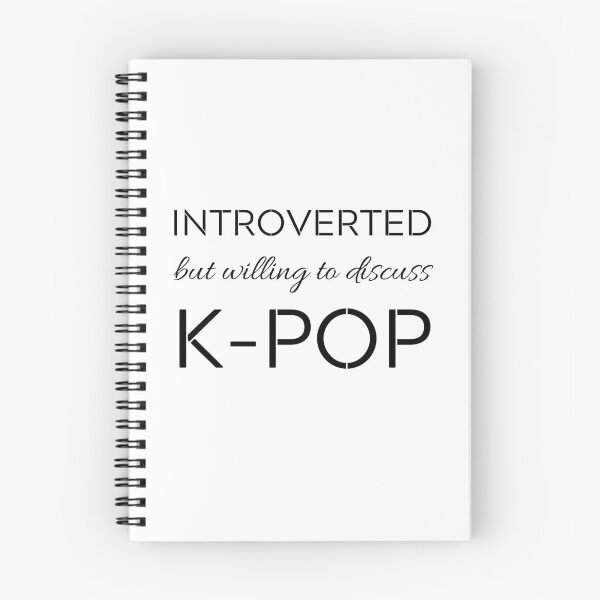 Item preview, INTROVERTED but willing to discuss KPOP designed and sold by ValAndVanya.