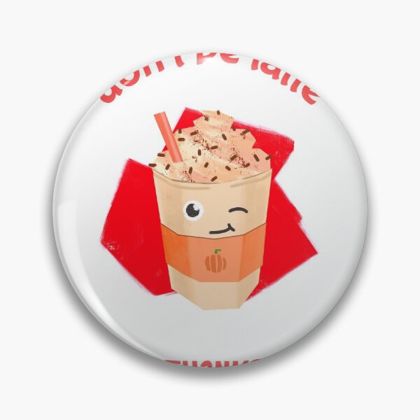 Item preview, DON'T BE LATTE HAPPY THANKSGIVING designed and sold by RetroPlaceee.
