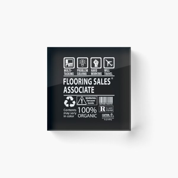 Item preview, Flooring Sales Associate T Shirt - Multitasking Job Gift Item Tee designed and sold by chencktwan.