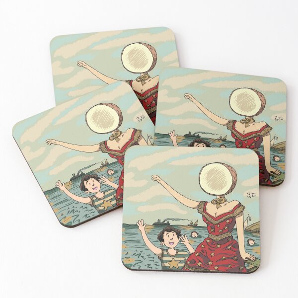 Item preview, Neutral Milk Hotel - In the Aeroplane Over the Sea (Full Cover) - Fanartwork designed and sold by girollaz.