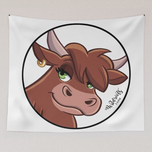 Item preview, Rhona Cow designed and sold by WildrootsFarm.