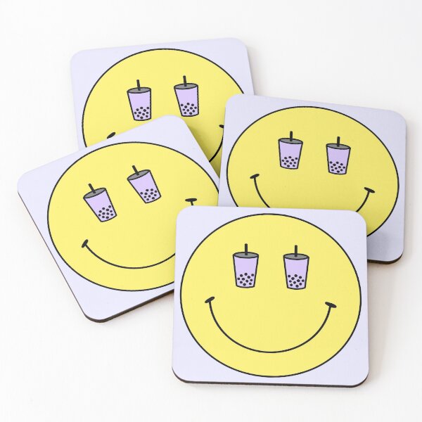 Item preview, Taro Boba Smiley designed and sold by mangoisland.