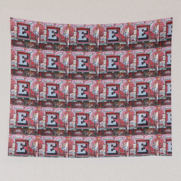 Item preview, "E" designed and sold by Steven Huszar.