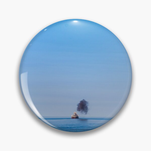 Item preview, Lake Freighter Departure designed and sold by HeuringGallery.