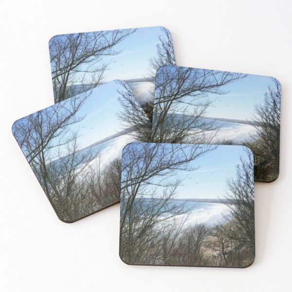 Item preview, Sea view through trees, Filey, dreamy edit designed and sold by paulboizot.