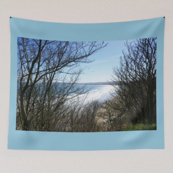 Item preview, Sea view through trees, Filey, dreamy edit designed and sold by paulboizot.