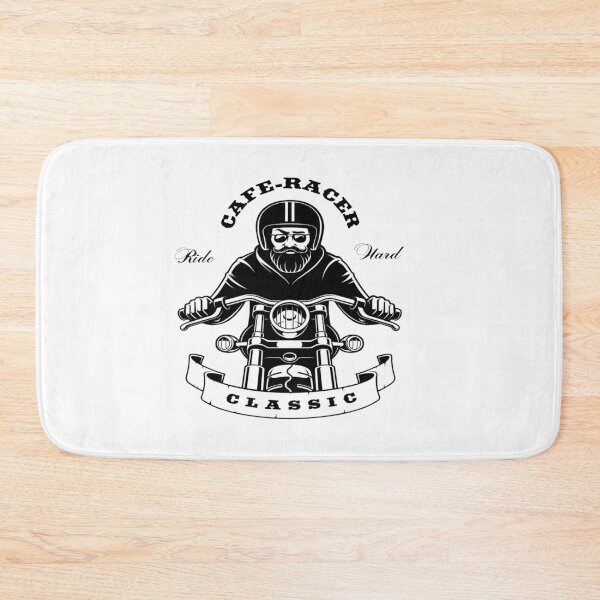 Item preview, cafe racer motorcycle helmet sticker designed and sold by hotifroti.
