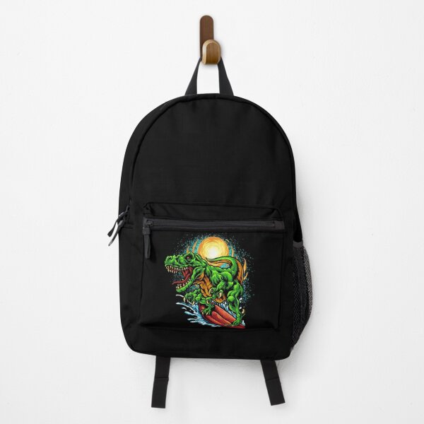 Item preview, T-Rex Surfing The Wave Cartoon Graphic designed and sold by Coconil.