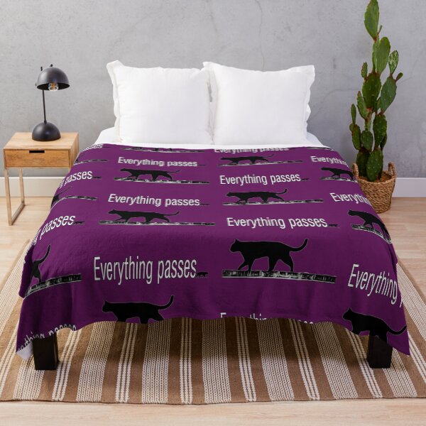 Item preview, Everything passes Statement - Quote black cat - - Photo design designed and sold by kikidu21.