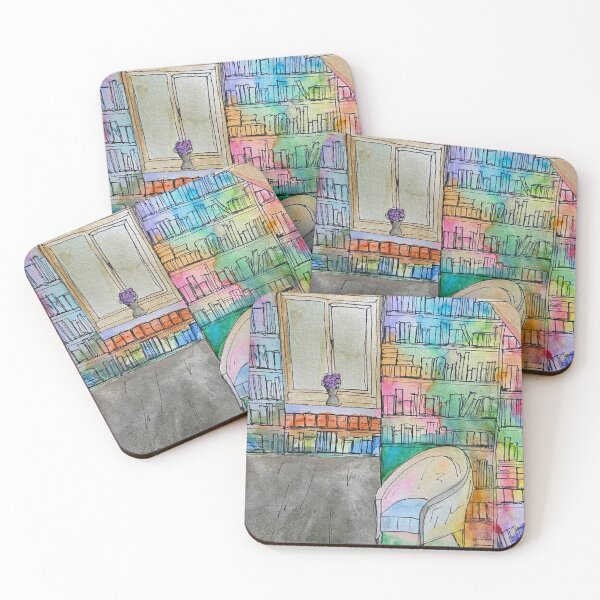Item preview, The Rainbow Library designed and sold by Bwaystickers.